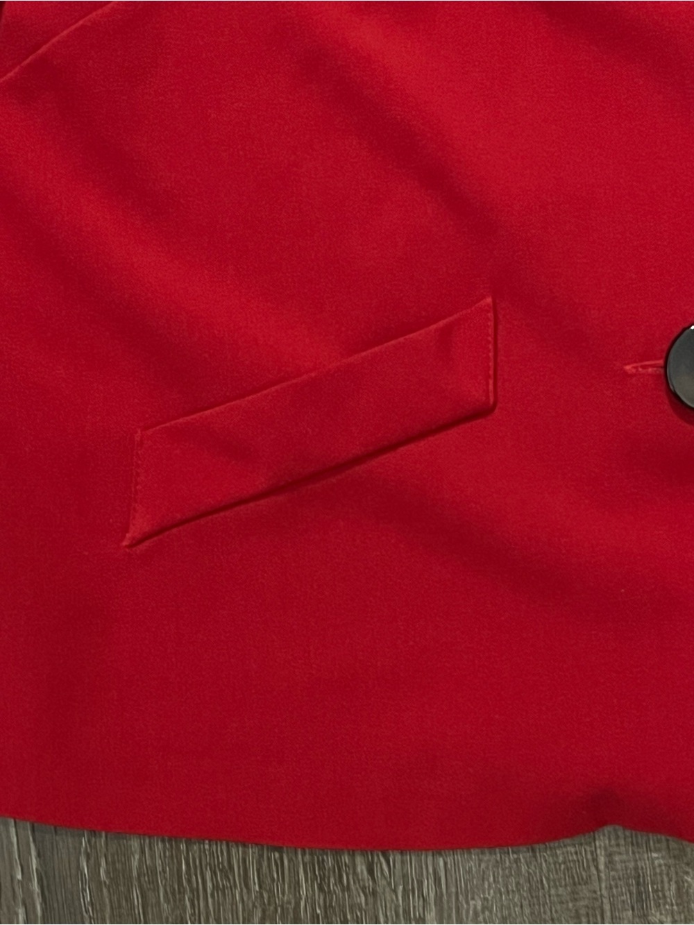 Perceptions Red Blazer Jacket - Picture 3 of 7